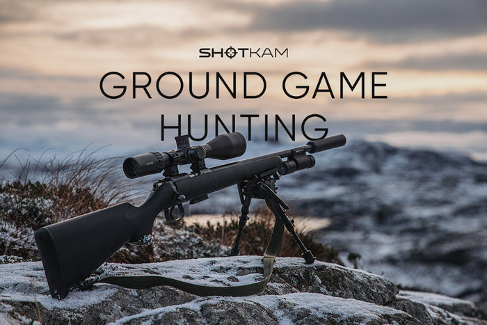Rifle prepared for ground game hunting in the rugged Australian landscape, as featured in ShotKam’s ground game hunting series.