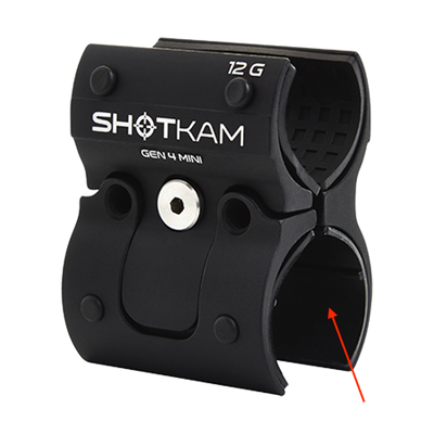 Rubber camera pad designed for Australian and New Zealand hunters to ensure the Gen 4 Mini ShotKam is securely mounted to 12 gauge shotguns for clear video capture.