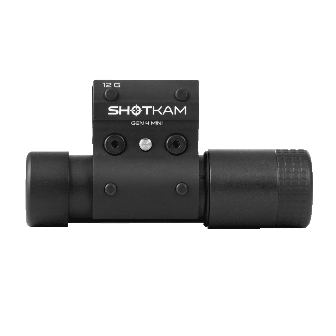 Close-up of Gen 4 Mini ShotKam for clay shooting in AU/NZ 