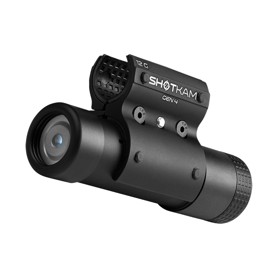 Image of ShotKam Gen 4 Barrel Camera, 4K video and 15 hour battery life for sporting in Australia and New Zealand. 